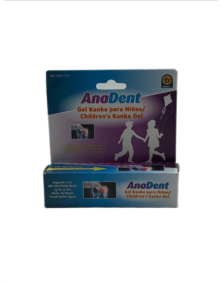 27267 - AnaDent Gel Kanka Children's  - 7g - Box:  - Loc: K-1