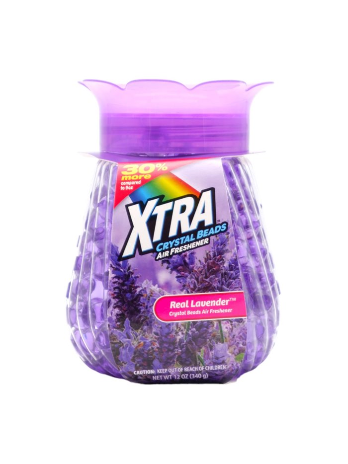 27358 - Crystal Beads Air Freshener, Real Lavender - 12 oz. (Case of 12) - Box:  - Loc: I5