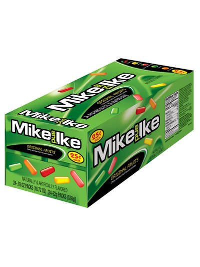 542 - Mike & Ike Original Fruits - 24ct - Box:  - Loc: L8