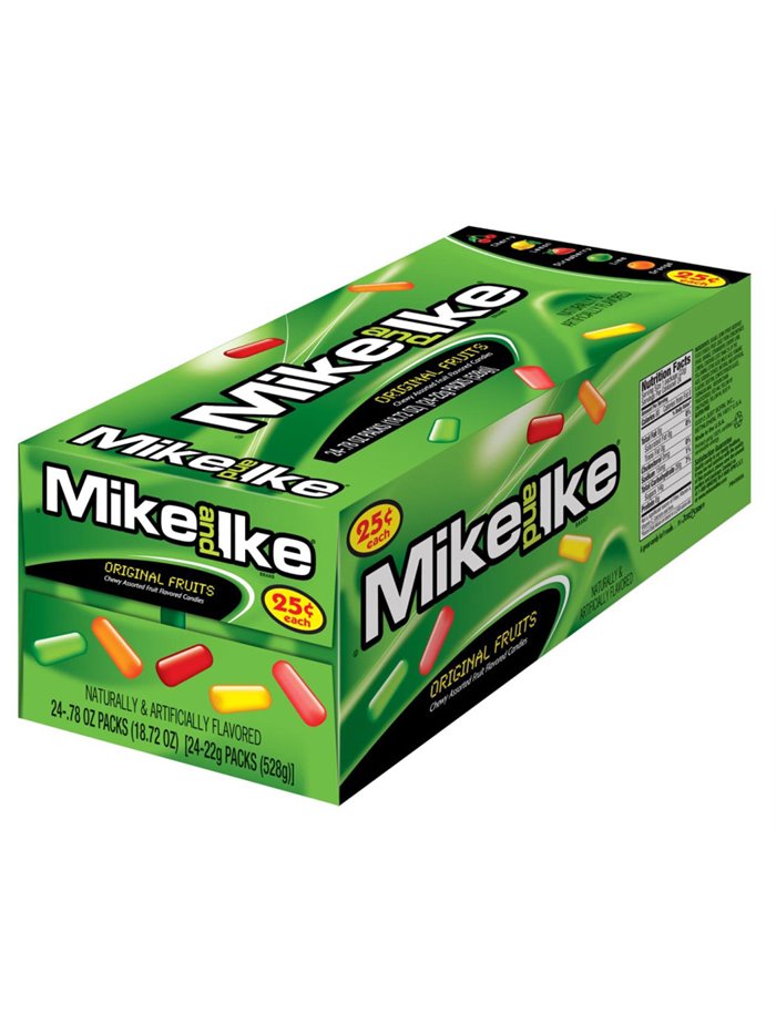 542 - Mike & Ike Original Fruits - 24ct - Box:  - Loc: L8