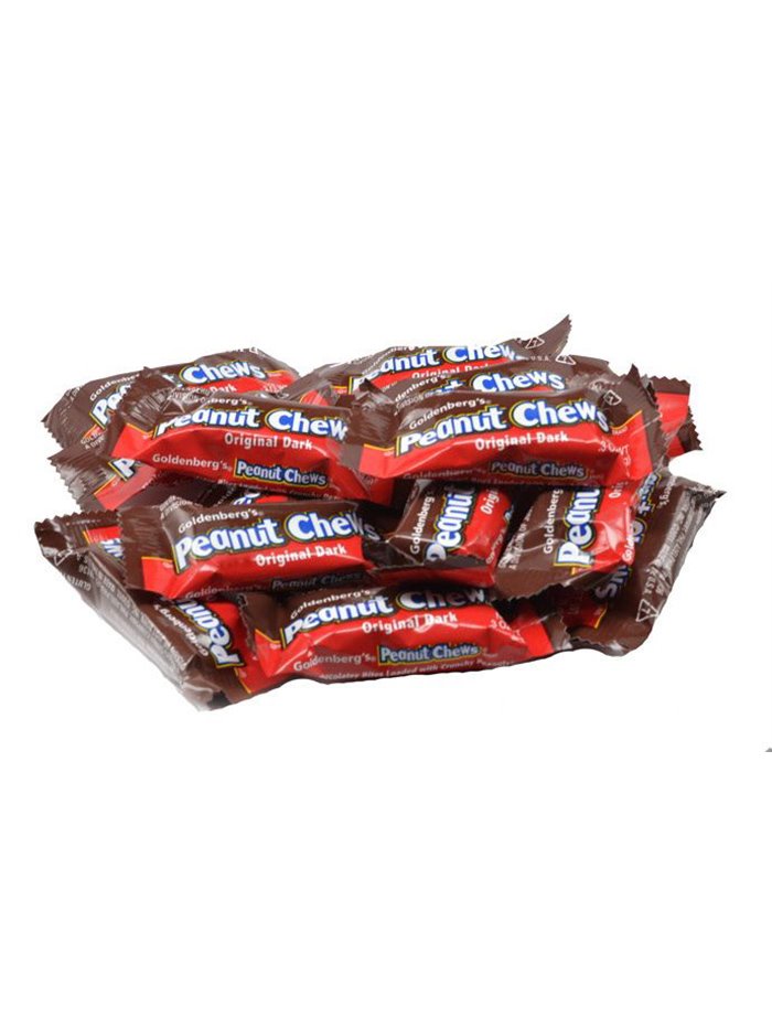550 - Peanut Chews Original Dark (Red) - (225ct)/4.4Lbs - Box:  - Loc: M7