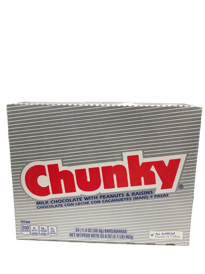837 - Nestle Chunky Bar - 24ct - Box:  - Loc: M7