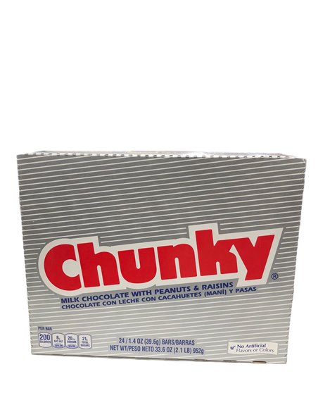 837 - Nestle Chunky Bar - 24ct - Box:  - Loc: M7
