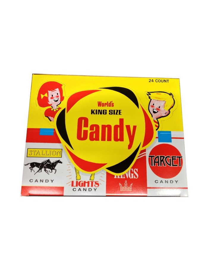 910 - World's King Size Candy - 24ct - Box:  - Loc: L6