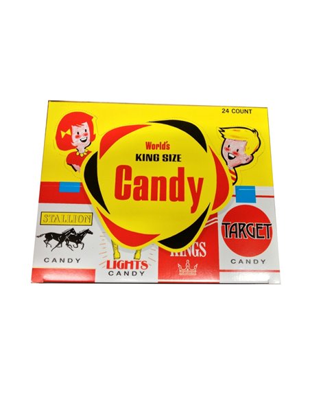 910 - World's King Size Candy - 24ct - Box:  - Loc: L6