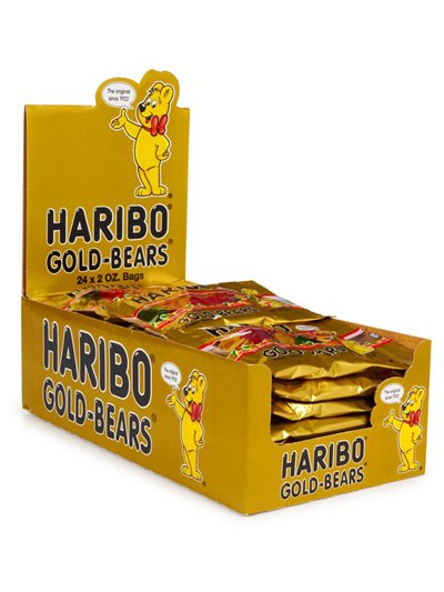 926 - Haribo Golden Bears - 24ct - Box:  - Loc: L4