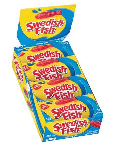 938 - Swedish Fish - 24ct - Box:  - Loc: L11