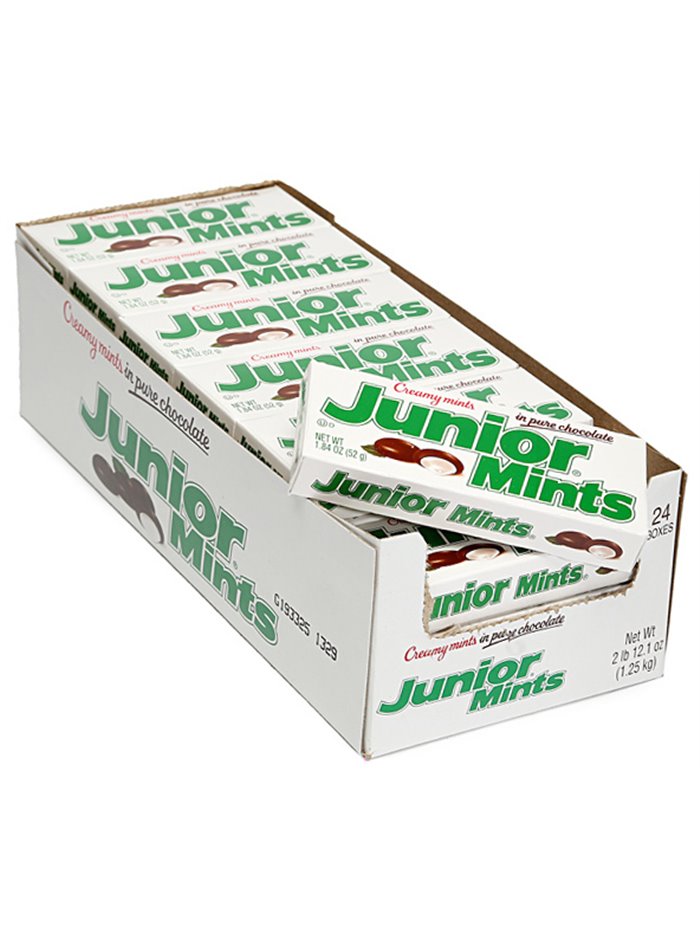 942 - Junior Mints - 24ct - Box:  - Loc: M8