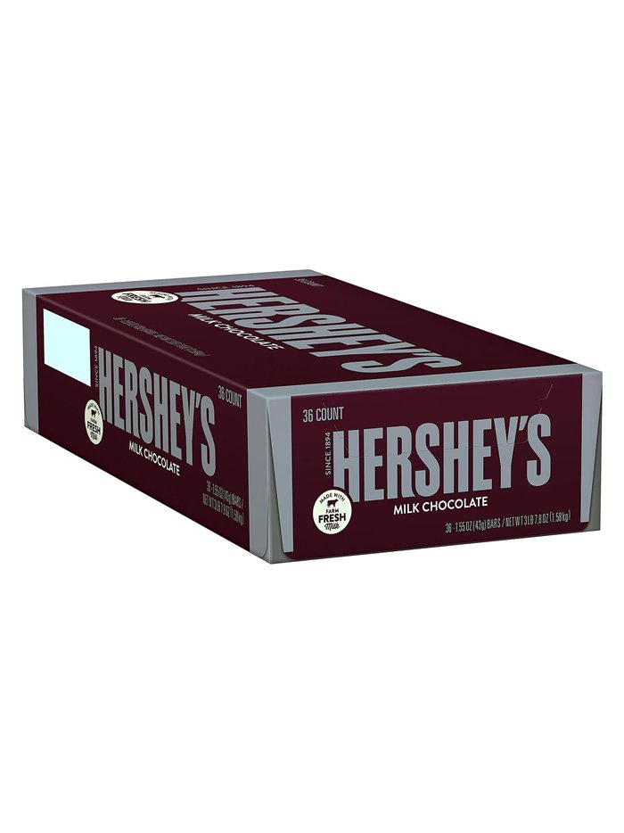975 - Hershey's Milk Chocolate - 36ct - Box:  - Loc: M6