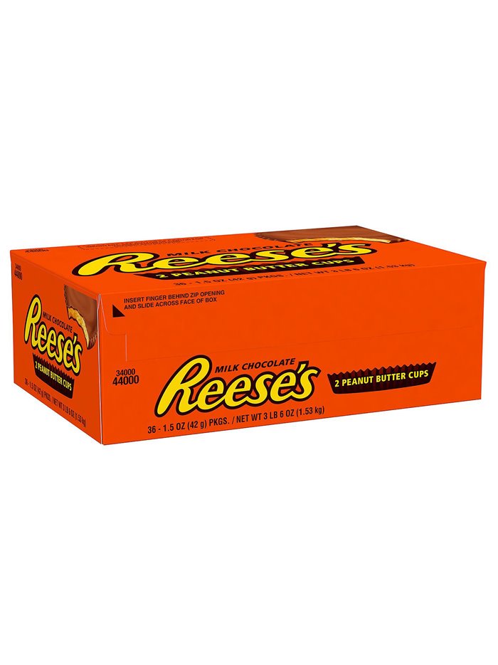 996 - Reese's Peanut Butter Cup - 36ct. (Case of 12) - Box:  - Loc: M9