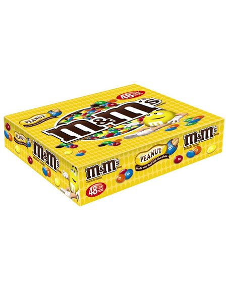 1055 - M&M's Peanut - 48ct.(Case of 8) - Box:  - Loc: M5