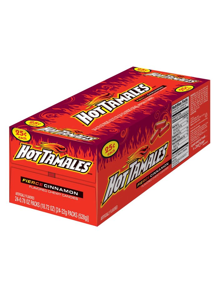 1107 - Hot Tamales - 24ct - Box:  - Loc: L9