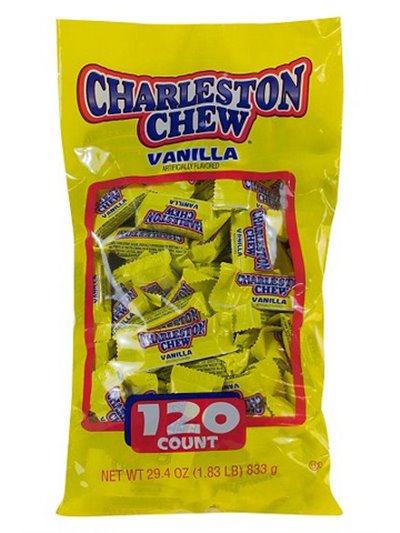 1116 - Charleston Chew Vanilla - 120ct - Box:  - Loc: M8