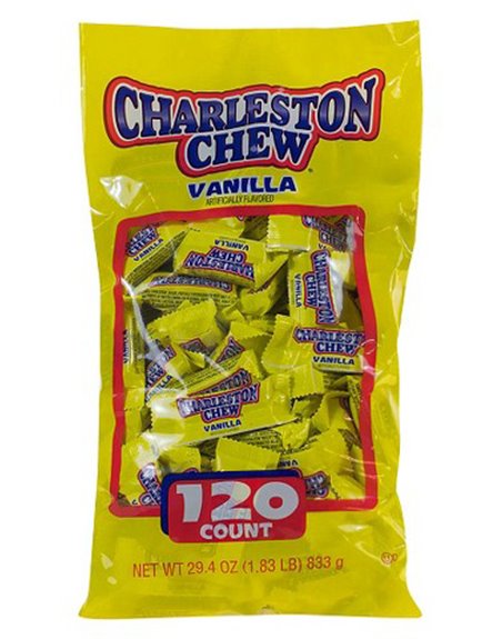 1116 - Charleston Chew Vanilla - 120ct - Box:  - Loc: M8