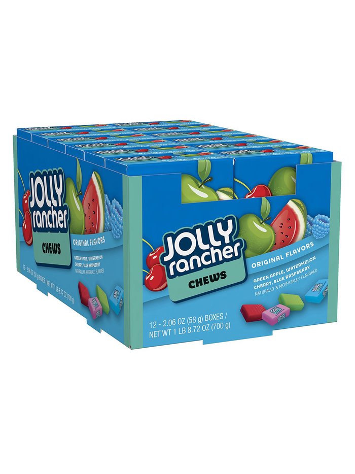 1199 - Jolly Rancher Chews - 12ct - Box:  - Loc: L11