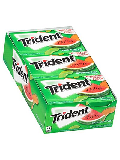 1262 - Trident Watermelon Twist - 12/14ct - Box:  - Loc: N3