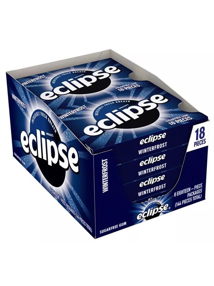 1372 - Eclipse Gum Winterfrost - 8/18 Pcs - Box:  - Loc: N3