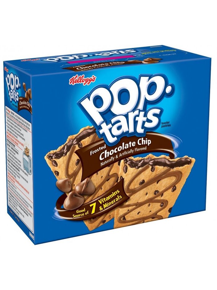 1651 - Pop Tarts Chocolate Chips - 6ct - Box:  - Loc: L2