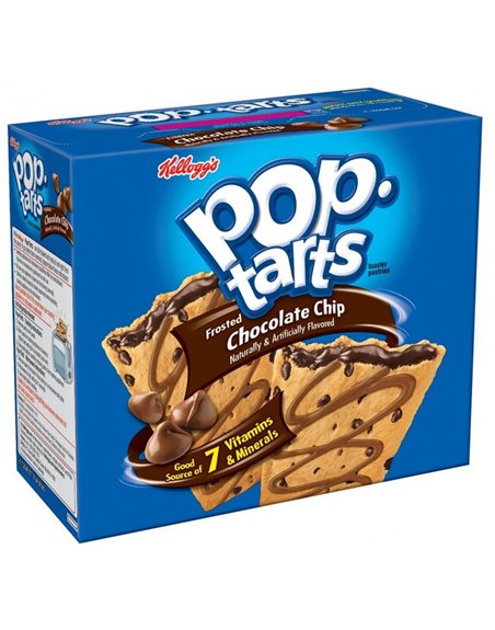 1651 - Pop Tarts Chocolate Chips - 6ct - Box:  - Loc: L2