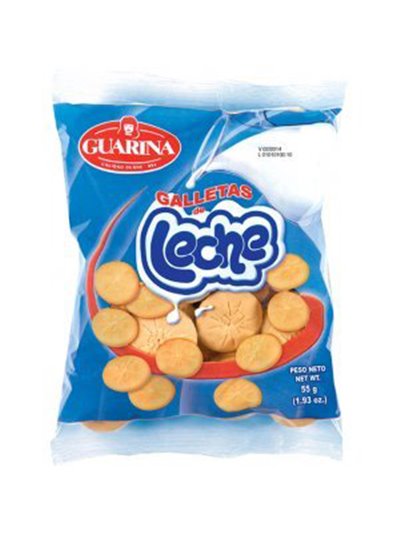 1730 - Guarina Galletas de Leche - 1.3 oz. ( Case of 48 ) - Box:  - Loc: N9