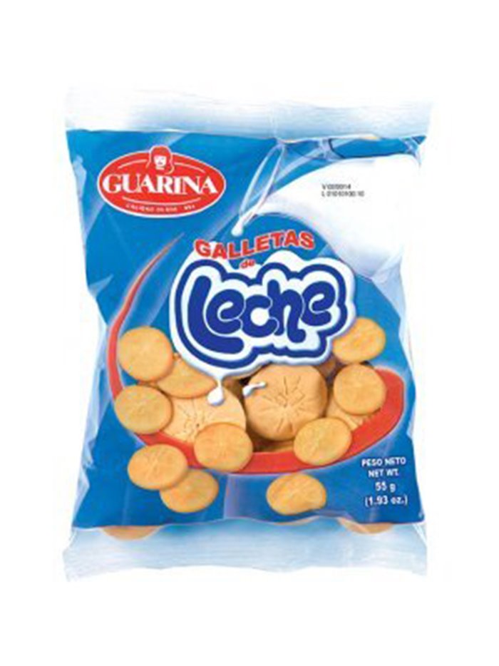 1730 - Guarina Galletas de Leche - 1.3 oz. ( Case of 48 ) - Box:  - Loc: N9