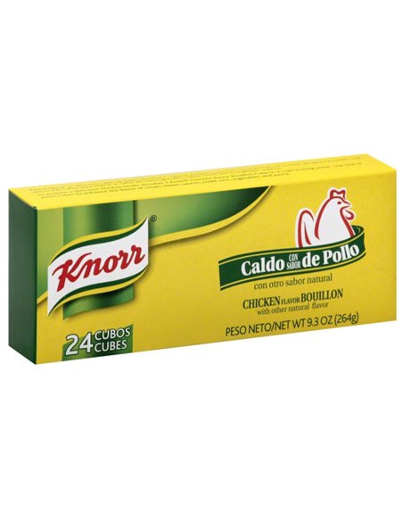 1772 - Knorr Caldo De Pollo - 24 Cubes. (36 Pkg) - Box:  - Loc: G12