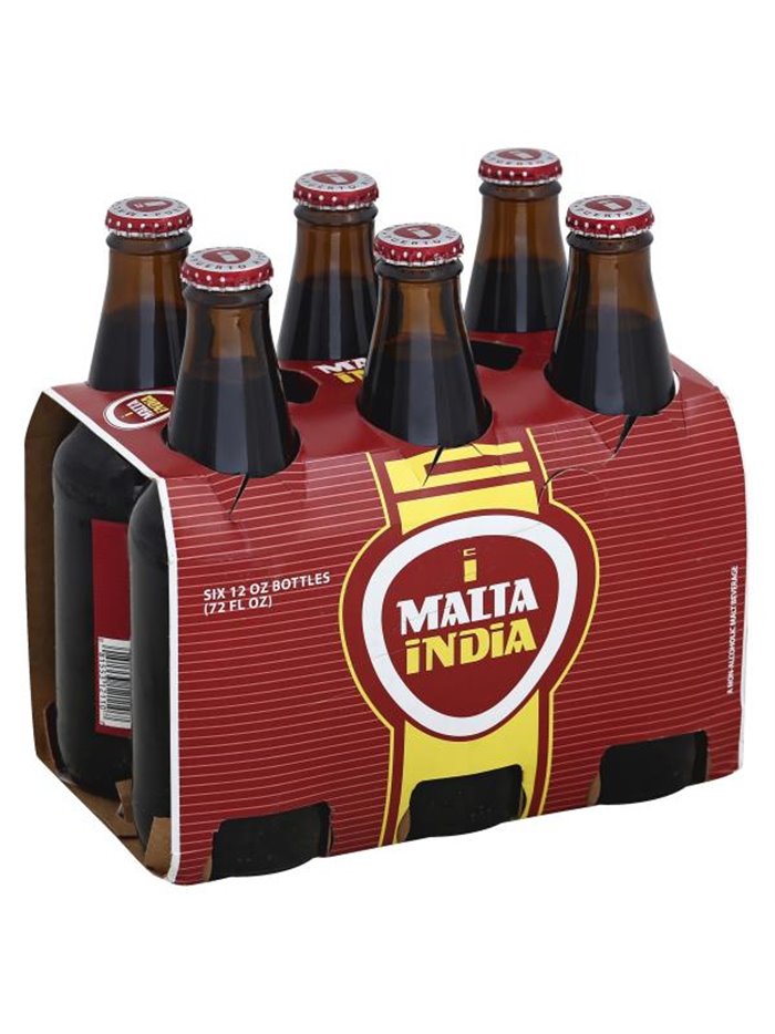 2074 - Malta India - 12 fl. oz. (Case of 24) - Box:  - Loc: E8