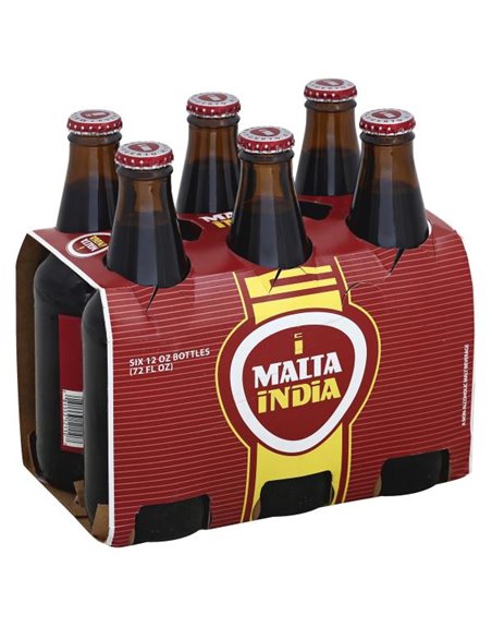 2074 - Malta India - 12 fl. oz. (Case of 24) - Box:  - Loc: E8