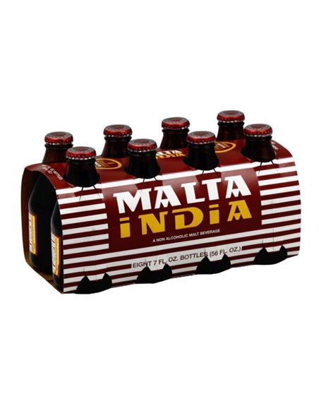 2075 - Malta India -7 fl. oz. (Case of 24) 6 Pack - Box:  - Loc: E9