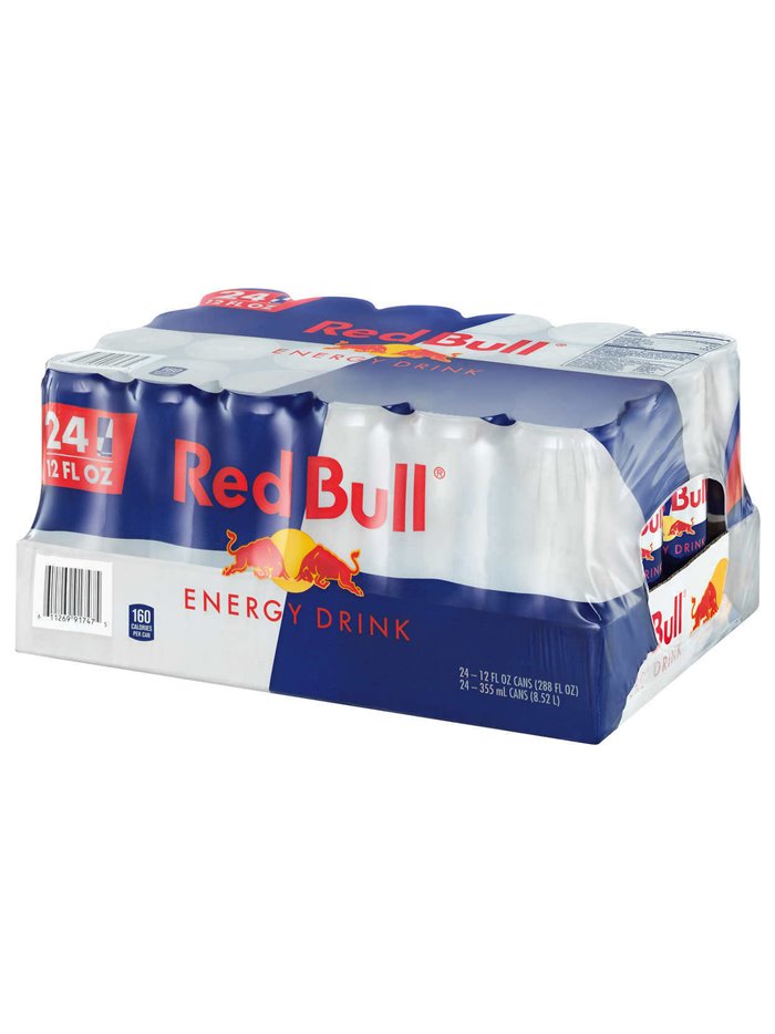 2095 - Red Bull Energy Drink - 12 fl. oz. ( 24 Pack ) - Box:  - Loc: E1