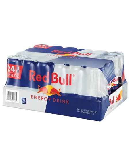 2095 - Red Bull Energy Drink - 12 fl. oz. ( 24 Pack ) - Box:  - Loc: E1