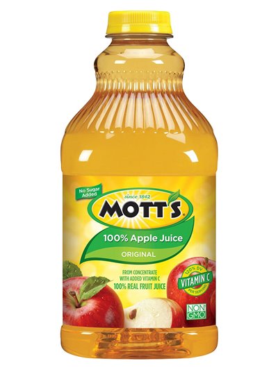 2150 - Mott's Apple Juice - 64 fl. oz. (8 Pack) - Box:  - Loc: F11