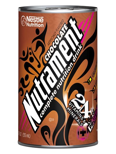 2176 - Nutrament Chocolate - 11 fl. oz. (12 Pack) - Box:  - Loc: E5