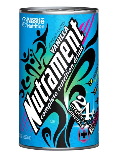2177 - Nutrament Vanilla - 11 fl. oz. (12 Pack) - Box:  - Loc: E5