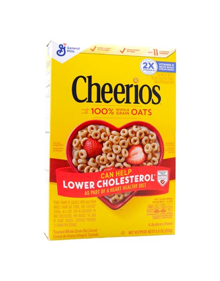 28701 - Cheerios 12 - 8.9 oz - Box:  - Loc: 