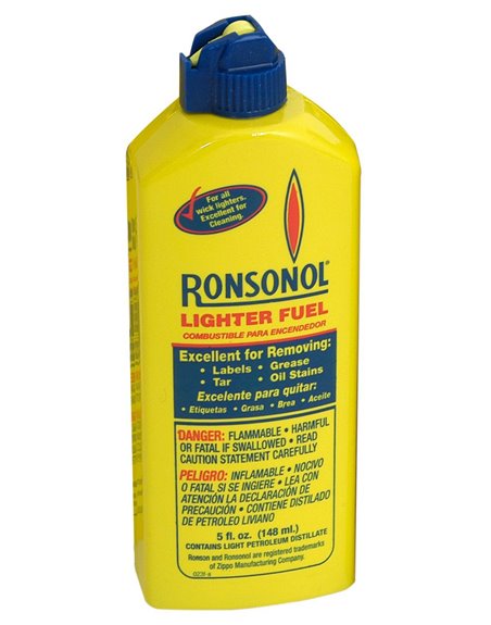 2642 - Ronzonol Lighter Fuel - 5 fl. oz. - Box:  - Loc: J4