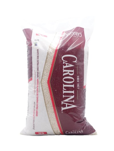 28722 - Carolina Rice ELG 4% - 10Lb. - (Case OF 4) - Box:  - Loc: R2