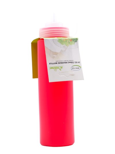 28738 - All For You, Squeeze Bottles Assorted Color - 24oz. - Box:  - Loc: J8