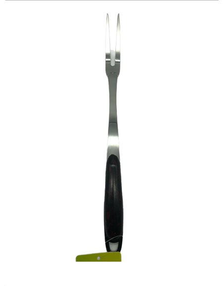 28742 - Uniware. Fork W/Red Speckled Handle   Stainless Steel 13" - 12ct - Box:  - Loc: J9