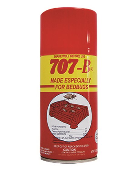 8256 - 707-B For Bedbugs Spray - 7.5 oz. - Box:  - Loc: I12