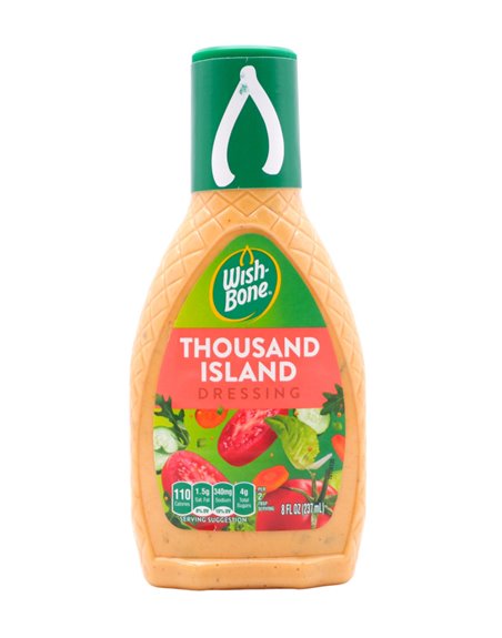 28811 - WishBone Thousand Island Dressing - 8oz. (Case of 12) - Box:  - Loc: G8
