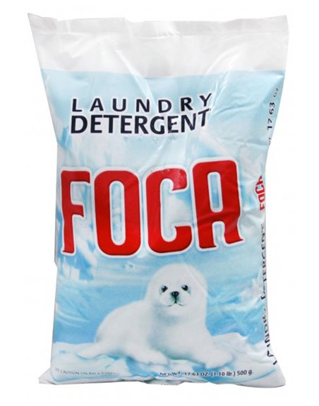 3374 - Foca Laundry Detergent Powder - 36 Bags / 500g - Box:  - Loc: B5
