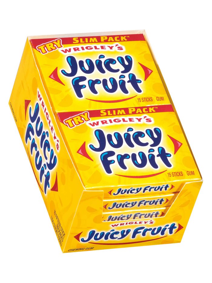 8297 - Wrigley's Juicy Fruit - 10 Pack - Box:  - Loc: N1