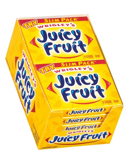 8297 - Wrigley's Juicy Fruit - 10 Pack - Box:  - Loc: N1