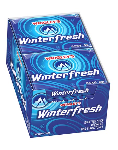 8299 - Wrigley's Winterfresh Gum - 10 Pack - Box:  - Loc: N1