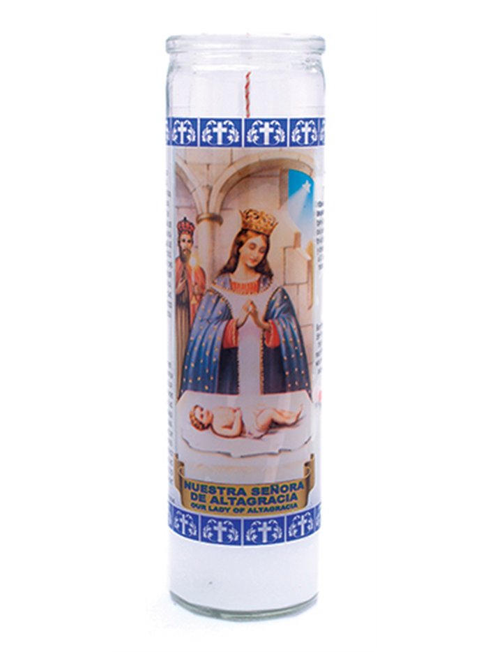 8315 - Candle Our Lady of Altagracia - (Case of 12) - Box:  - Loc: A10