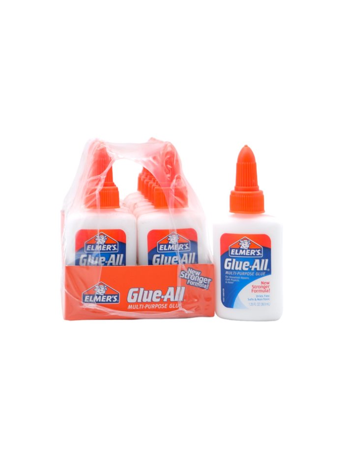 3480 - Elmer's School Glue - 1.25 fl. oz. (12 Pack) - Box:  - Loc: J6