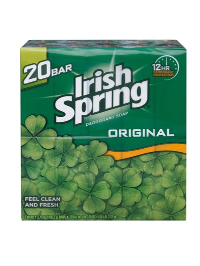 3647 - Irish Spring Original Bar - 20/4. - Box:  - Loc: K7