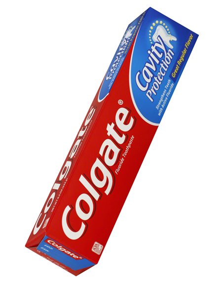 3651 - Colgate Toothpaste, Cavity Protection - 8 oz (Case of 24) - Box:  - Loc: H0
