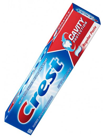 3680 - Crest Toothpaste Cavity Protection, 8.2 oz. - Box:  - Loc: H0